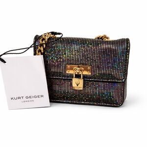 Kurt Geiger Multicolor Mini Crossbody Bag NWT RETAIL $198